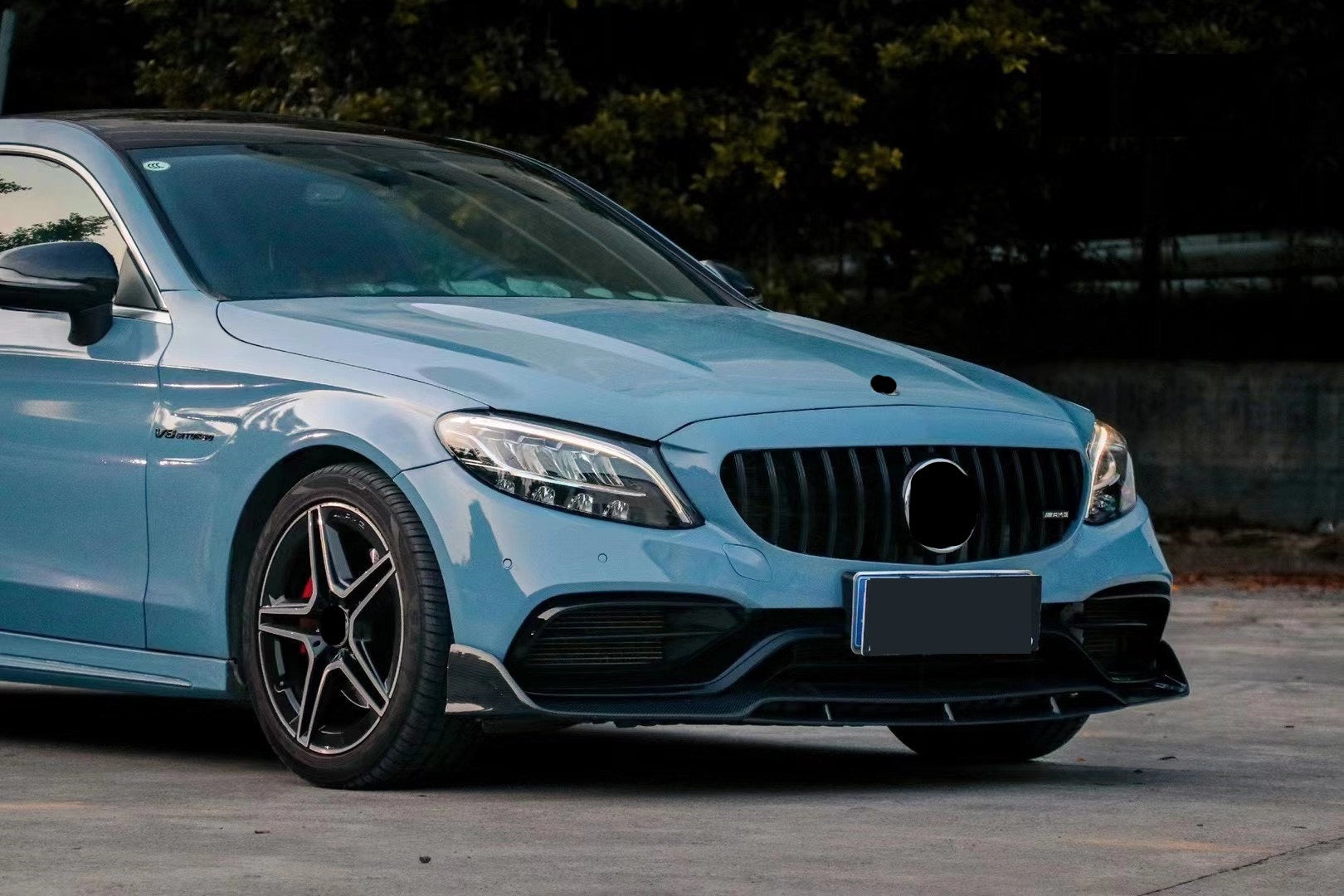C-Class W205 C63S conversion AMG C63 E63 2018+ Body kit