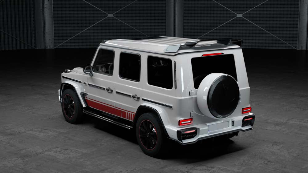 DRY CARBON FIBER BODY KIT for MERCEDES BENZ G class W463A W464 G63 AMG 2018+ FRONT BUMPER REAR BUMPER FENDER FLARES