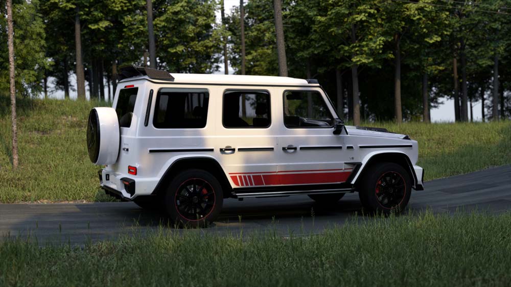 DRY CARBON FIBER BODY KIT for MERCEDES BENZ G class W463A W464 G63 AMG 2018+ FRONT BUMPER REAR BUMPER FENDER FLARES