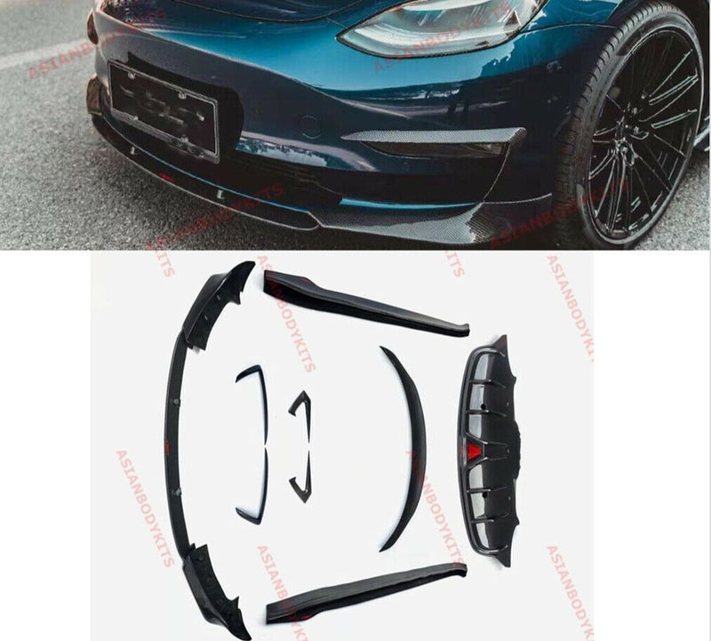 CARBON FIBER BODY KIT for TESLA MODEL 3 2016 - 2023