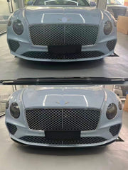 CARBON FIBER BODY KIT for BENTLEY CONTINENTAL GT V8 W12 CABRIO 2017+  Set includes: Front Lip Side Skirts Rear Diffuser Trunk Wing Lid