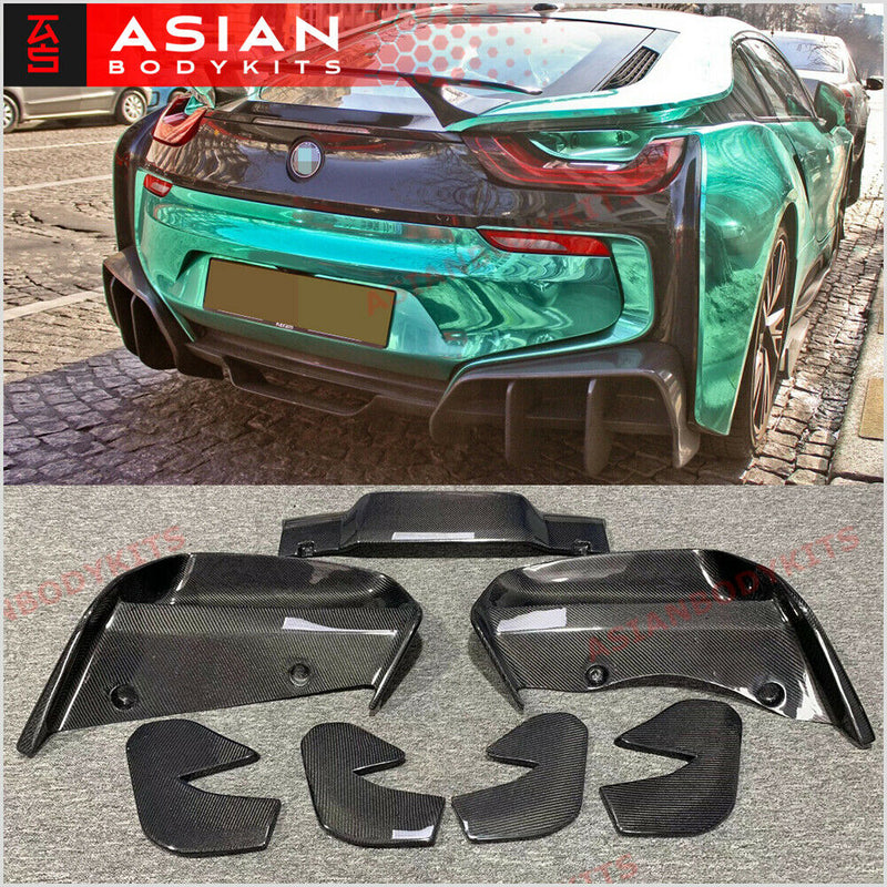 CARBON FIBER REAR DIFFUSER for BMW I8 I12 COUPE 2014 - 2020