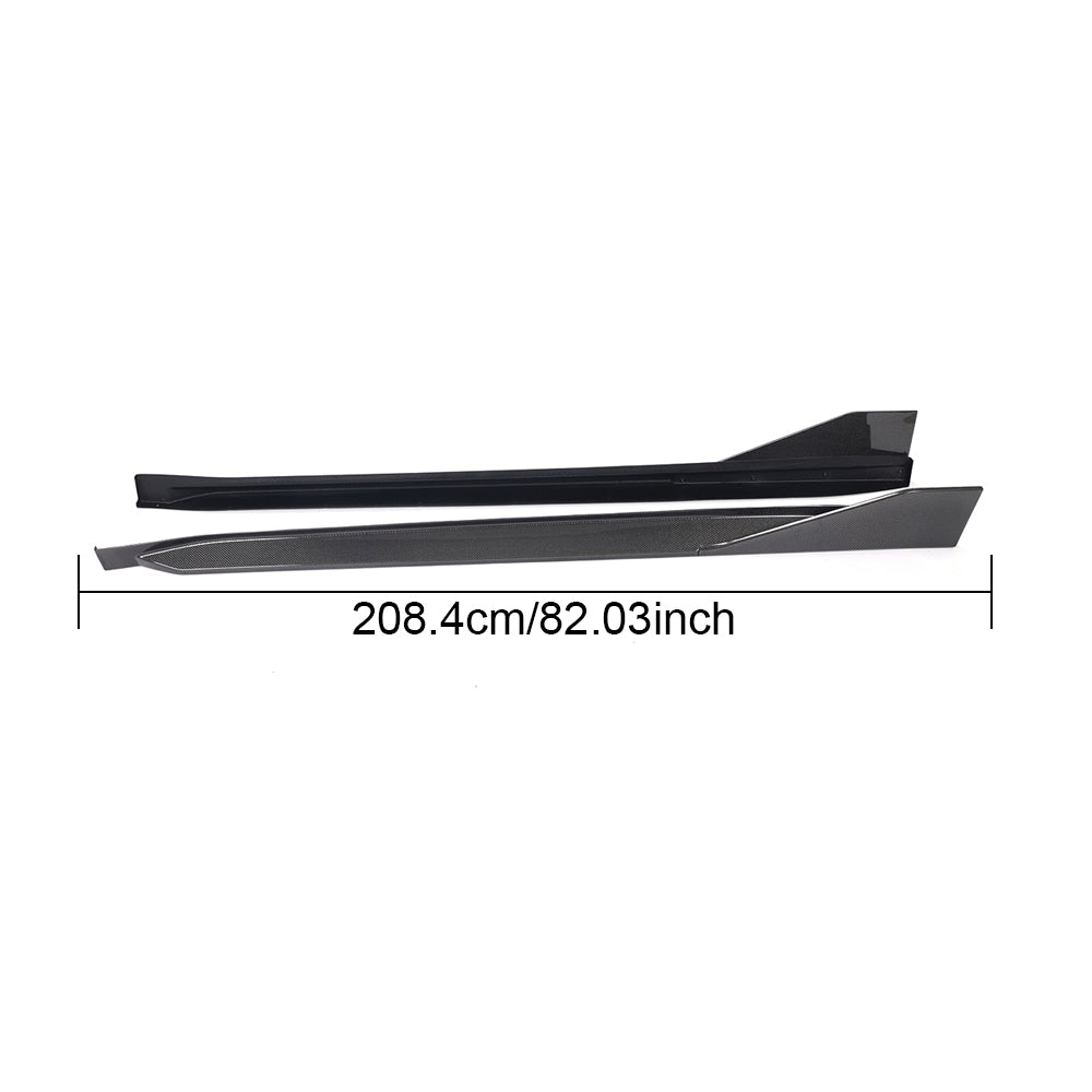CARBON FIBER SIDE SKIRTS for BMW M4 G82 2021+