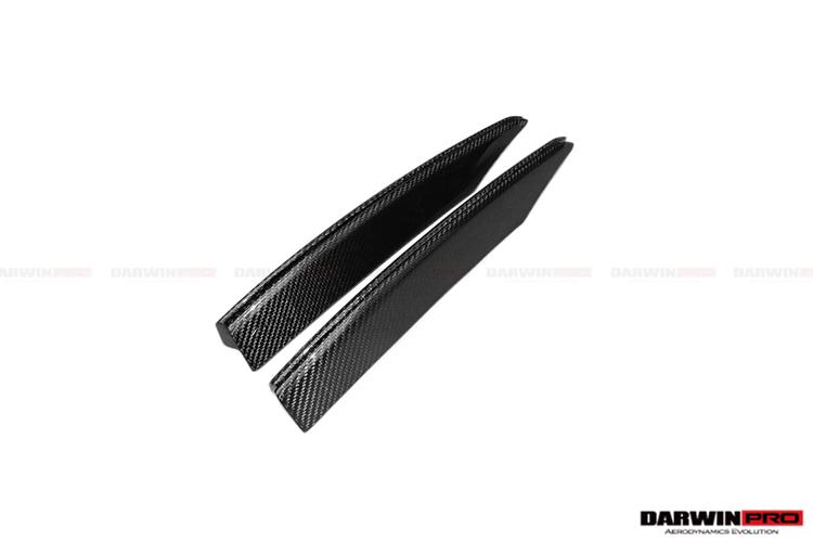 Genuine Audi R8 Coupe/Spyder 2009-2015 DarwinPro Rear Air Duct Splitter front rear spoiler diffuser aero body kit bumper side skirts carbon