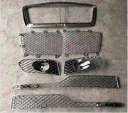 CHROME FRONT GRILLE SIDE MESH LOWER MESH for BENTLEY BENTAYGA 2015 - 2020