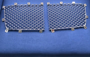 CHROME FRONT GRILLE SIDE MESH LOWER MESH for BENTLEY BENTAYGA 2015 - 2020