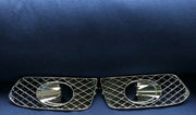 CHROME FRONT GRILLE SIDE MESH LOWER MESH for BENTLEY BENTAYGA 2015 - 2020