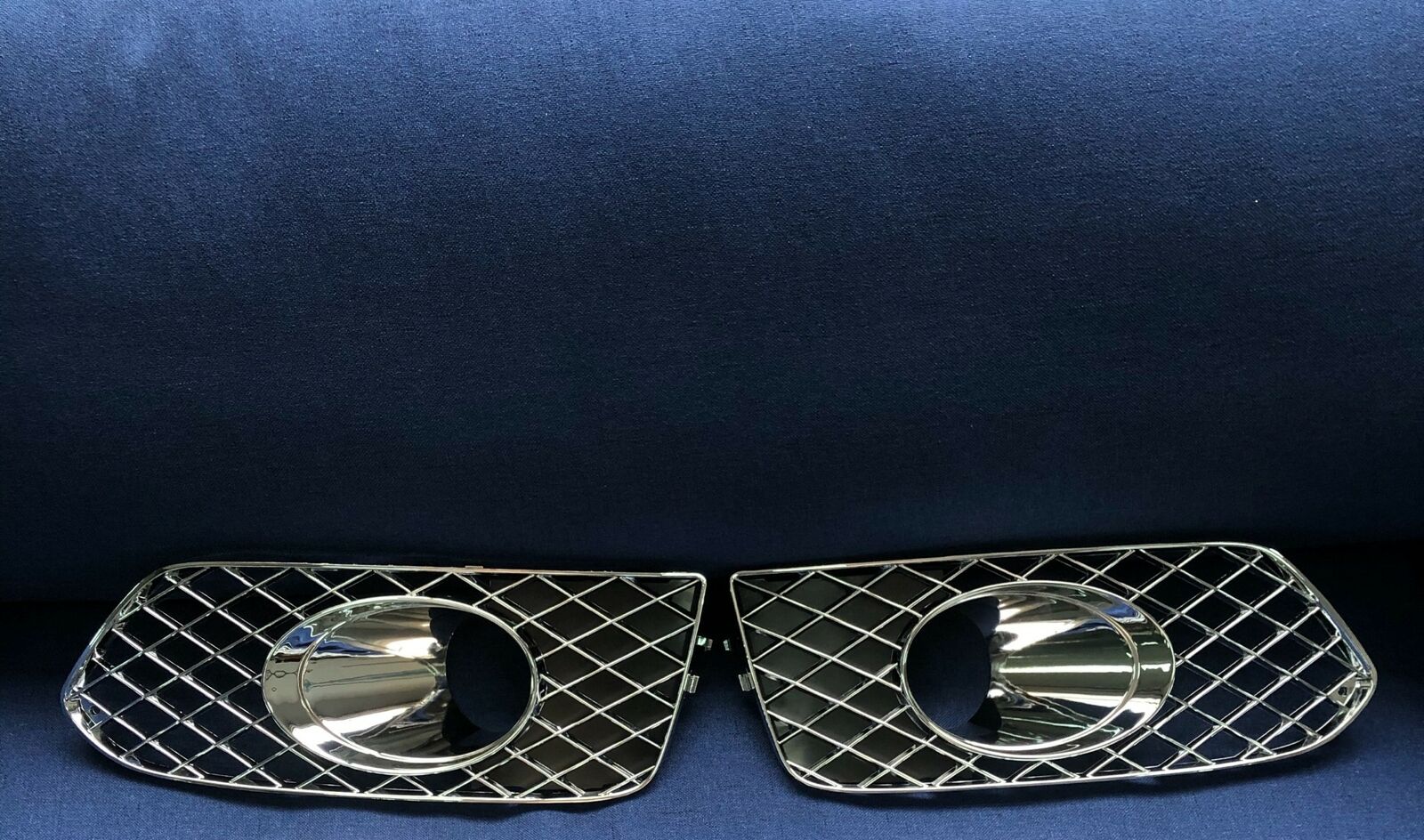 CHROME FRONT GRILLE SIDE MESH LOWER MESH for BENTLEY BENTAYGA 2015 - 2020