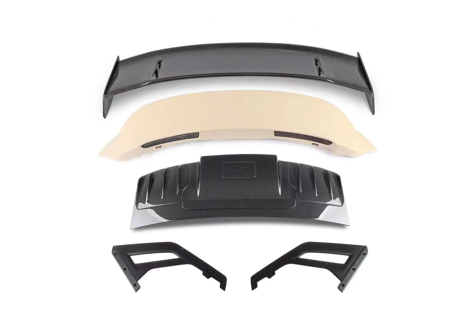 CONVERSION BODY KIT for PORSCHE 911 992 to GT3  Set include:  Front bumper cover Carbon hood Decklid spoiler Rear bumper cover