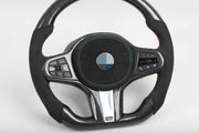 CUSTOM CARBON STEERING WHEEL for BMW 2 Series F44, 3 Series G20, 5 Series G30, X3 G01, X4 G02, X5 G05, X6 G06.