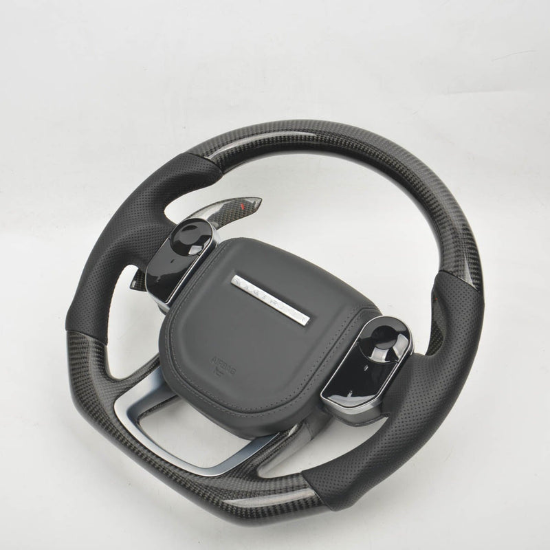 CUSTOM STEERING WHEEL for LAND ROVER RANGE ROVER SPORT VELAR EVOQUE