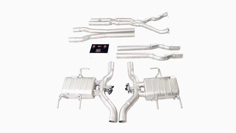 VALVED EXHAUST CATBACK MUFFLER for Cadillac CTS 3.6
