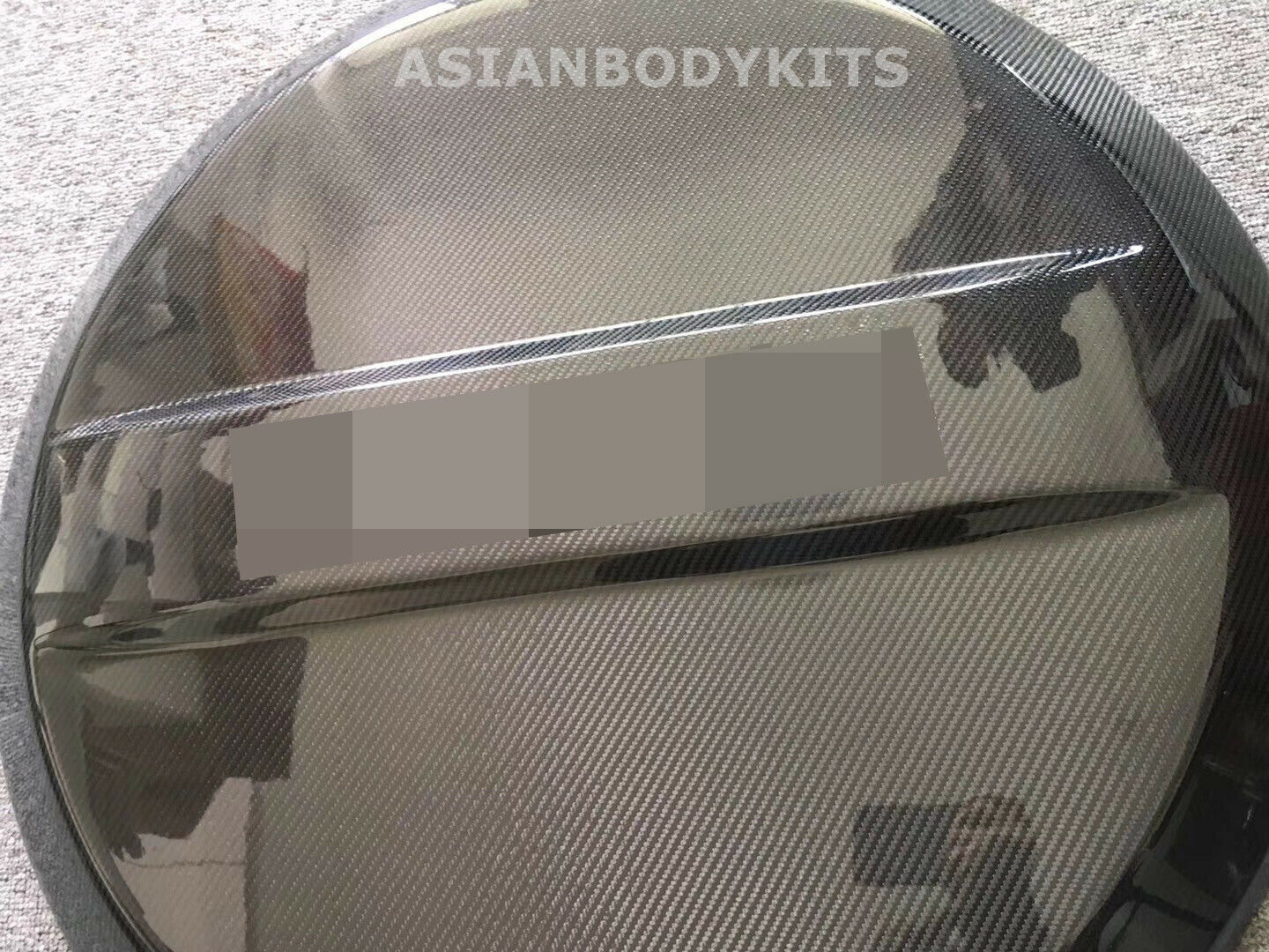 Carbon Fiber Spare Wheel Tire Cover For Mercedes Benz W463 G-Class G500 G55 G63