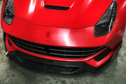 DC Style Carbon Fiber Front Lip for 2012-2017 Ferrari F12 Berlinetta