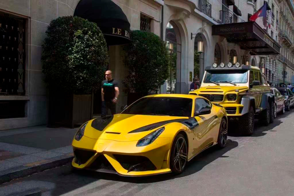 DRY CARBON FIBER BODY KIT for FERRARI F12 BERLINETTA 2012 - 2017 custom fit MANSORY