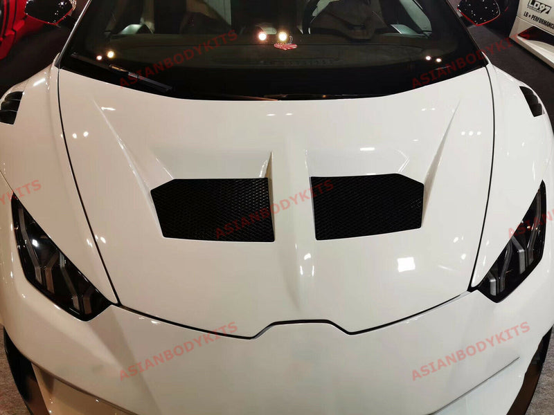 DRY CARBON FIBER HOOD BONNET for LAMBORGHINI HURACAN LP610 LP580 2016 - 2020