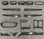 DRY CARBON INTERIOR TRIM KIT COVERS for LAMBORGHINI URUS 2018+ Set includes: Dashboard Trim Cover Center Console Trim Cover 2x Front Door Trim Covers 2x Rear Door Trim Covers