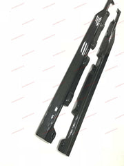 DRY CARBON FIBER SIDE SKIRTS for MERCEDES BENZ AMG GT S C190 R190 2015 - 2018