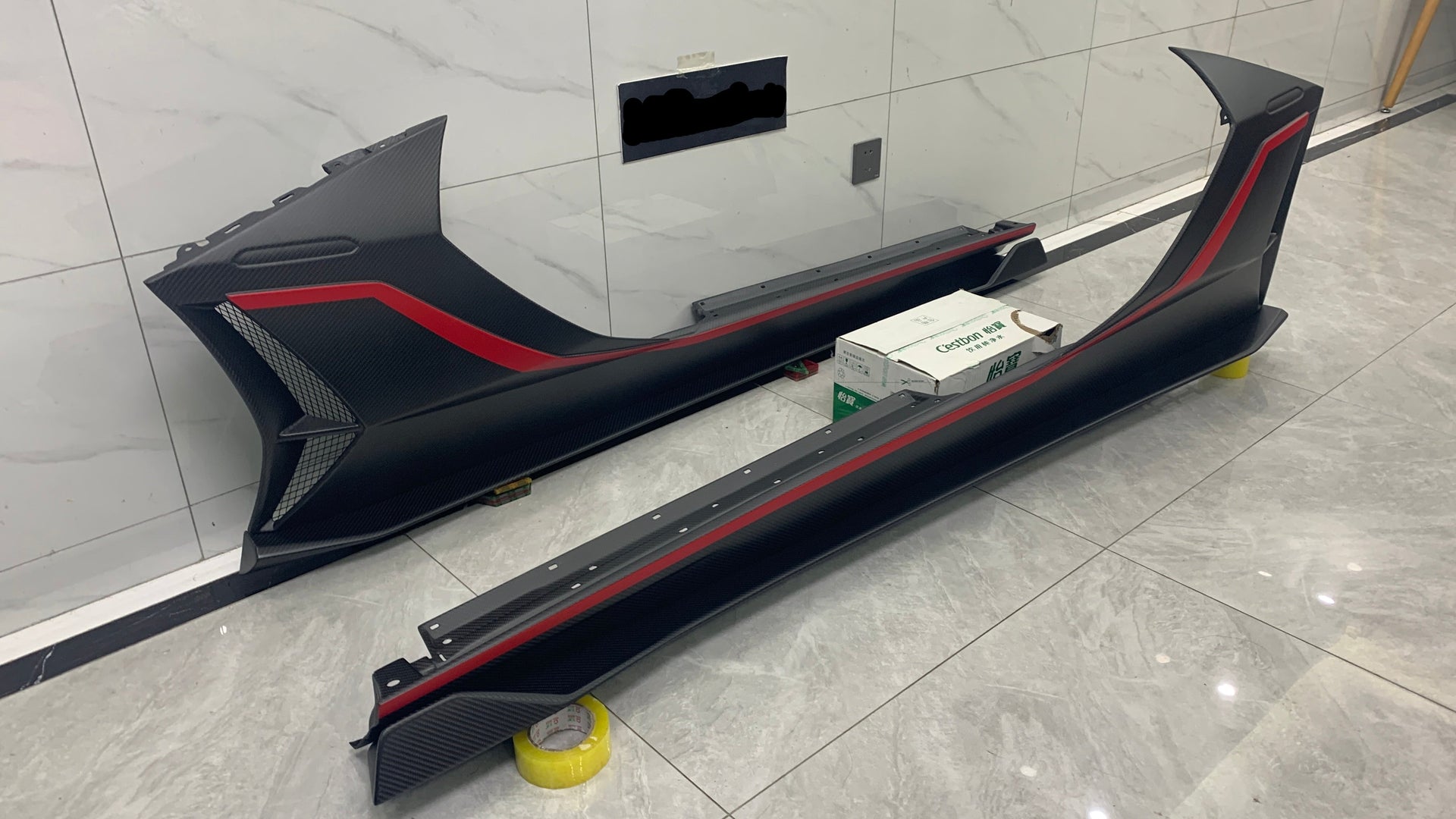 LP 780-4 Ultimate Conversion Body Kit For Lamborghini Aventador  Set include:  Front Bumper Side Skirts Rear Bumper Engine Air Intake Titanium Exhaust Material: Real DRY CARBON  NOTE: Professional installation is required