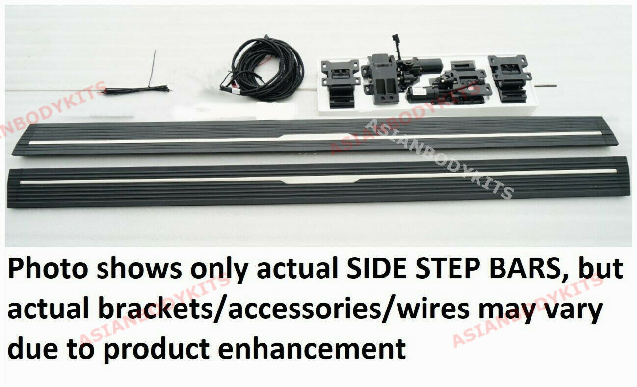ELECTRIC Side Steps BMW X7 G07 Deployable running boards