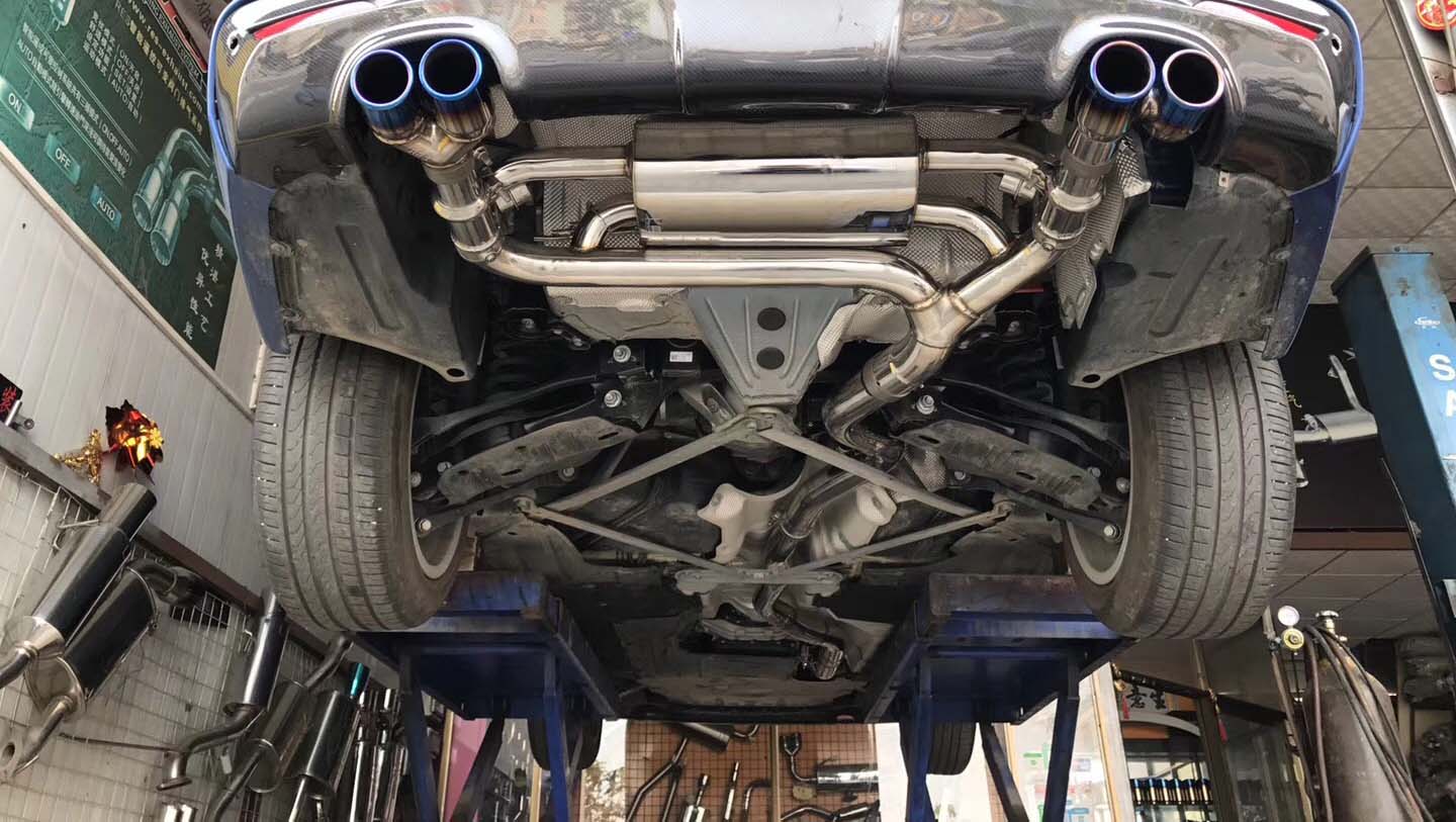 VALVED EXHAUST CATBACK MUFFLER for  BMW 3 Series F34 N20 2.0T 2014 - 2017