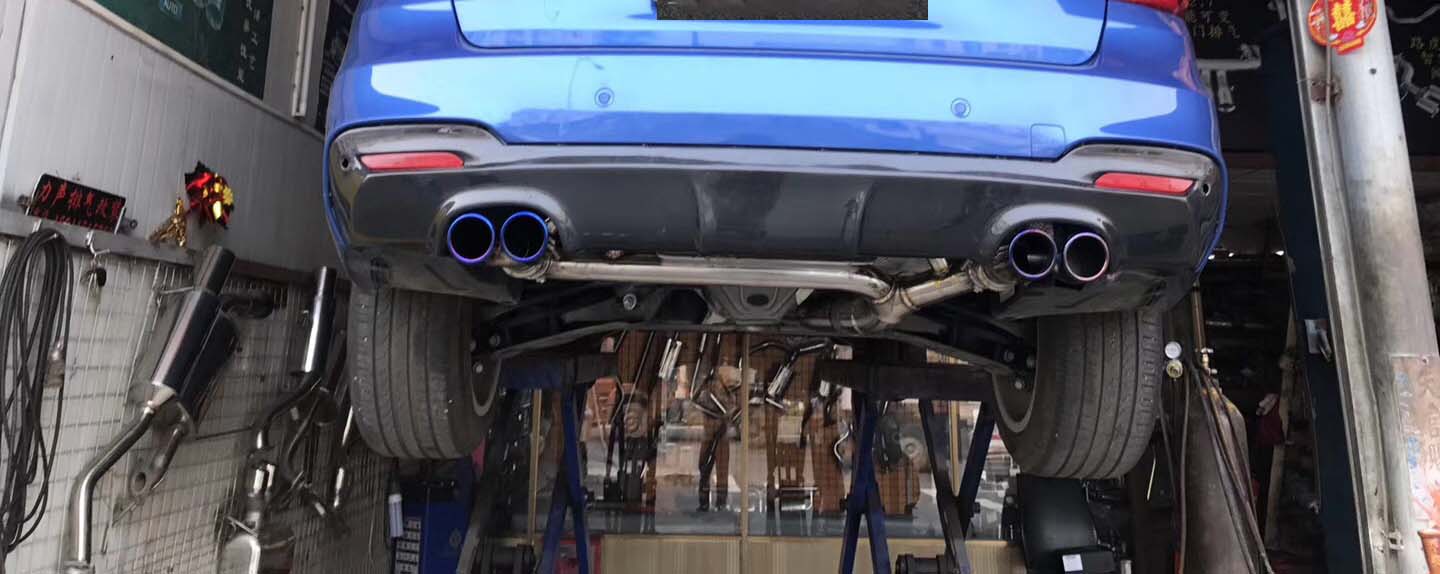 VALVED EXHAUST CATBACK MUFFLER for  BMW 3 Series F34 N20 2.0T 2014 - 2017