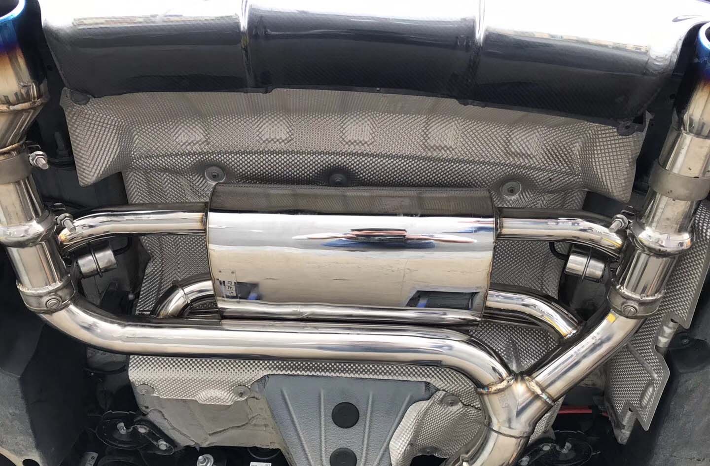 VALVED EXHAUST CATBACK MUFFLER for  BMW 3 Series F34 N20 2.0T 2014 - 2017