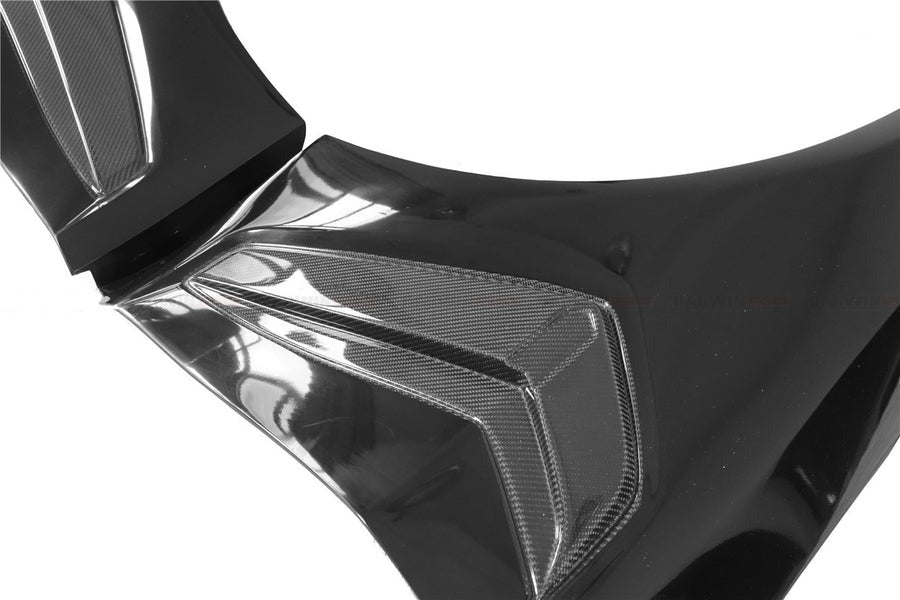 WIDE CARBON BODY KIT for BMW M4 G82/G83 2021+  Set includes:  Front Bumper Wide Fenders Side Skirts Rear Bumper Exhaust Tips