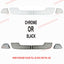 FRONT BUMPER ASSEMBLY for BENTLEY CONTINENTAL GT GTC 2011 - 2015
Set includes:
Front Bumper Cover
Center Lower Grille
Side Mesh Grilles
Material: Plastic
NOTE: Professional installation is required.