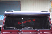 for Benz W463 G class FRONT ROOF SPOILER with SEQUENTIAL led drl LIGHT BAR