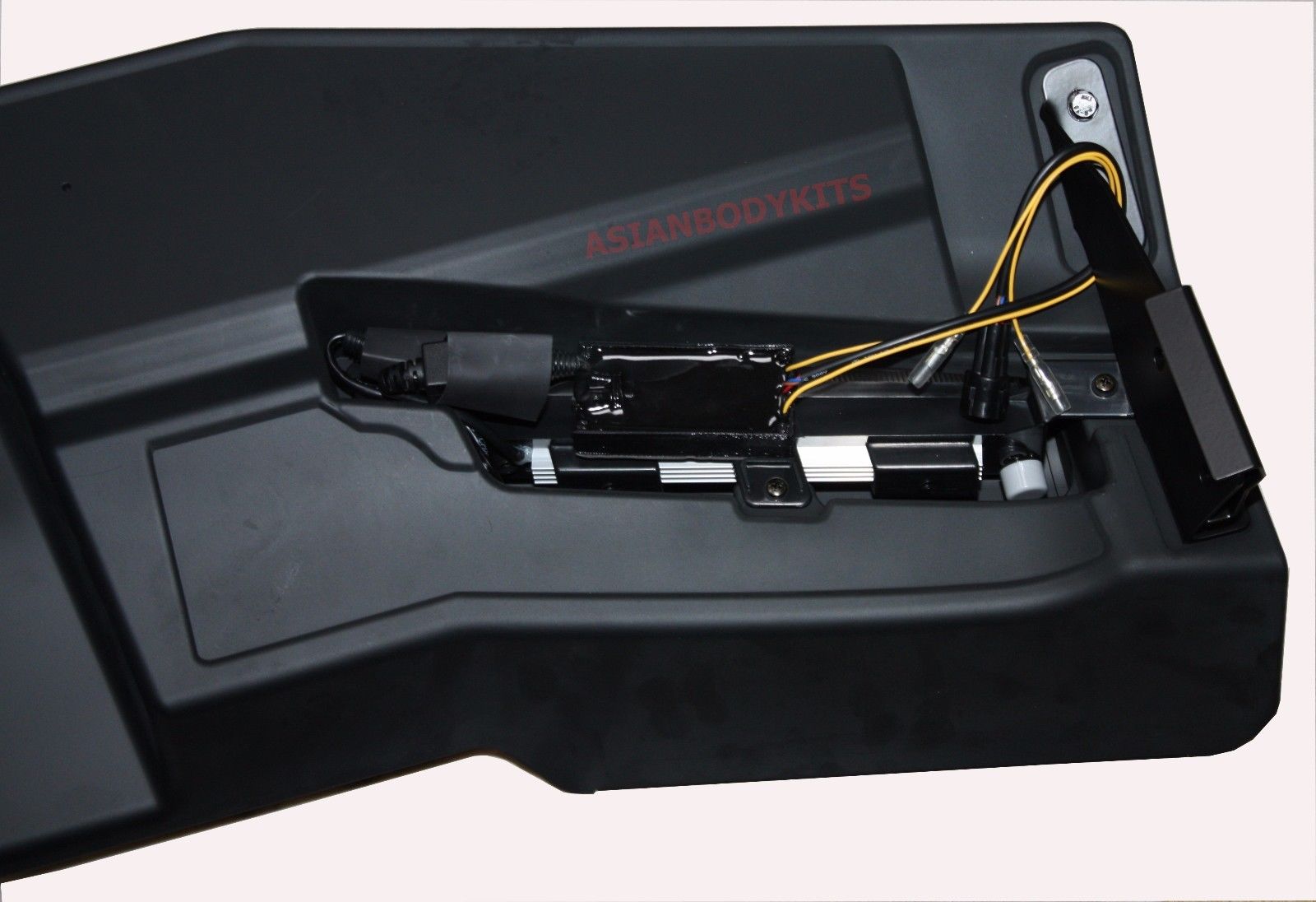 for Benz W463 G class FRONT ROOF SPOILER with SEQUENTIAL led drl LIGHT BAR