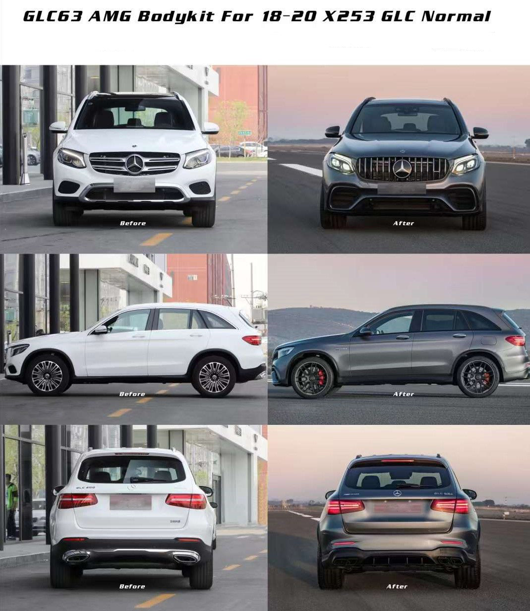 GLC 63 AMG BODY KIT for GLC X253  C253 2018 - 2020