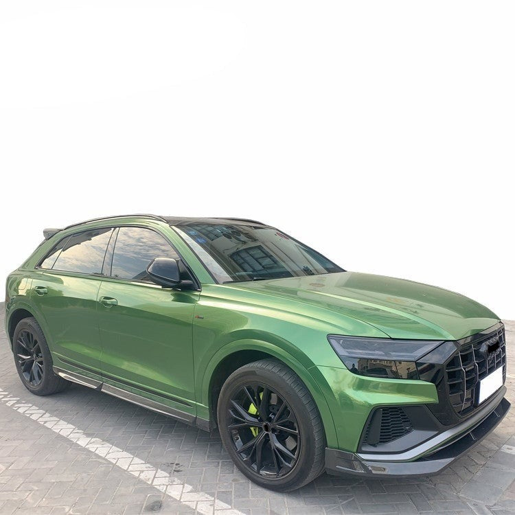 CARBON BODY KIT for AUDI Q8 4M 2019 - 2023
Set includes:
Front Lip
Front canards
Rear Diffuser
Rear spoiler
Material: Carbon fiber
NOTE: Professional installation is required