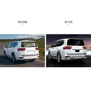 LC300-2021-MODELISTA-BODY-KIT-SIDE-FENDERS-FRONt-LIP-BUMPER-REAR-DIFFUSER-EXHAUST-PIPE