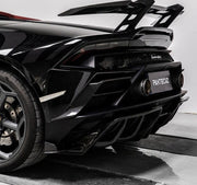 Forza Dry Carbon Rear Spoiler For Lamborghini Huracan EVO RWD  Set include: Rear Spoiler Material: Dry Carbon  NOTE: Professional installation is required during installation