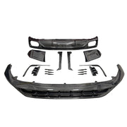 CARBON BODY KIT for AUDI Q8 4M 2019 - 2023
Set includes:
Front Lip
Front canards
Rear Diffuser
Rear spoiler
Material: Carbon fiber
NOTE: Professional installation is required