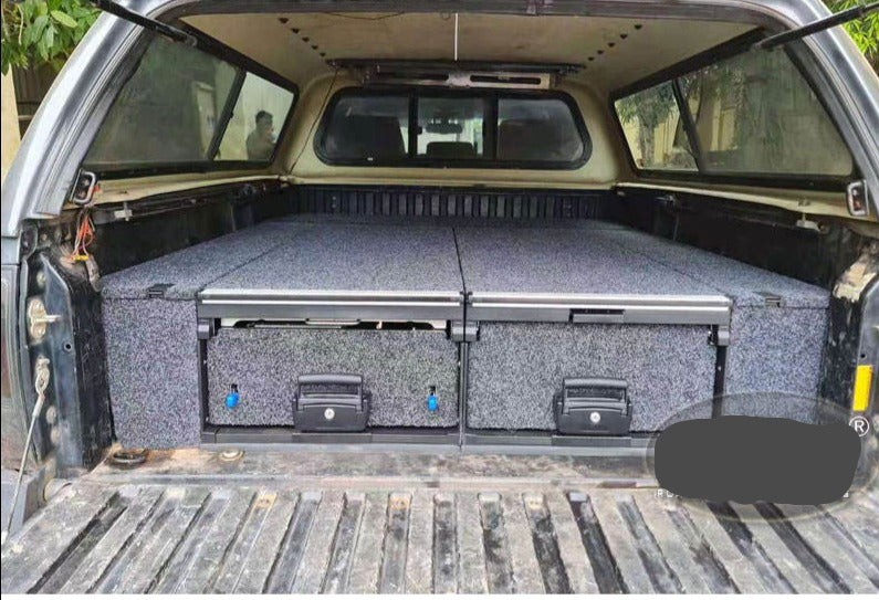 Slide Kitchen Drawer Cargo Storage kit For Toyota Tacoma 2015-2018+