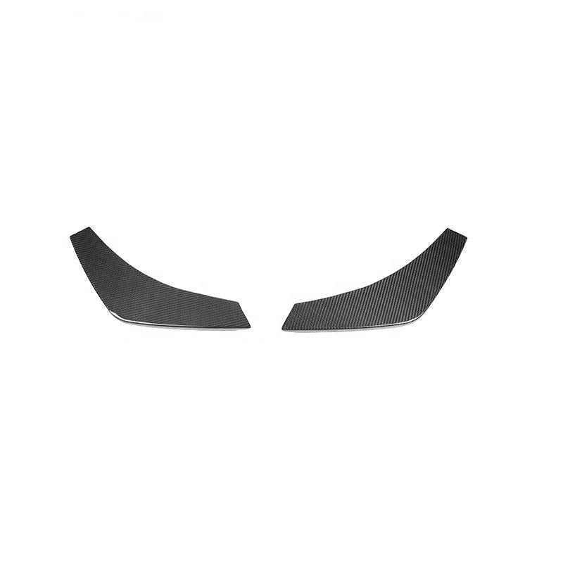 Forza Dry Carbon Rear Bumper Trims For Lamborghini Huracan 2014+  Set include: Trims Material: Dry Carbon  NOTE: Professional installation is required during installation