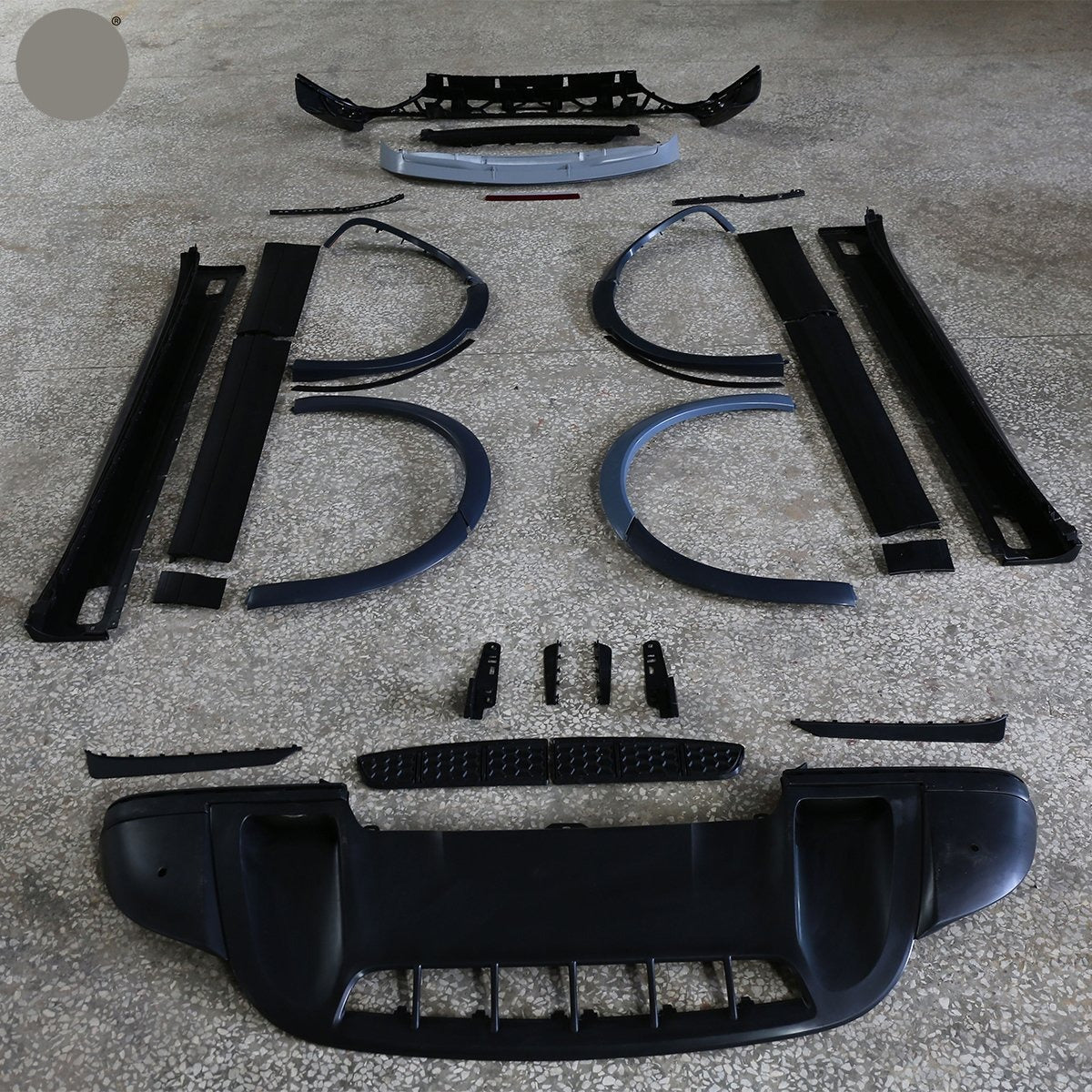 BODY KIT for PORSCHE CAYENNE 958.1 2011 - 2014 | GTS STYLE FACELIFT  Set includes:  Wheels arches Side skirts Rear bumper