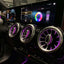 B class air vents with light ambient