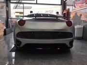 Full body kit HaMann style carbon fiber parts with front lip side skirts rear diffuser for Ferrari California 2008-2014