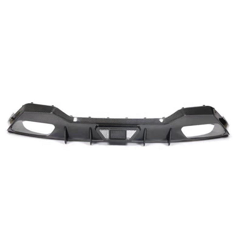 HIGH QUALITY CARBON FIBER REAR DIFFUSER WITH LED LIGHT FOR BMW 8 SERIES G14 G15 G16 M840 M850