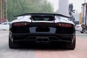 Revozport Style Carbon Fiber Side Skirts Wing Spoiler Rear Diffuser Front Lip For Lambo Aventador LP700 Body Kits