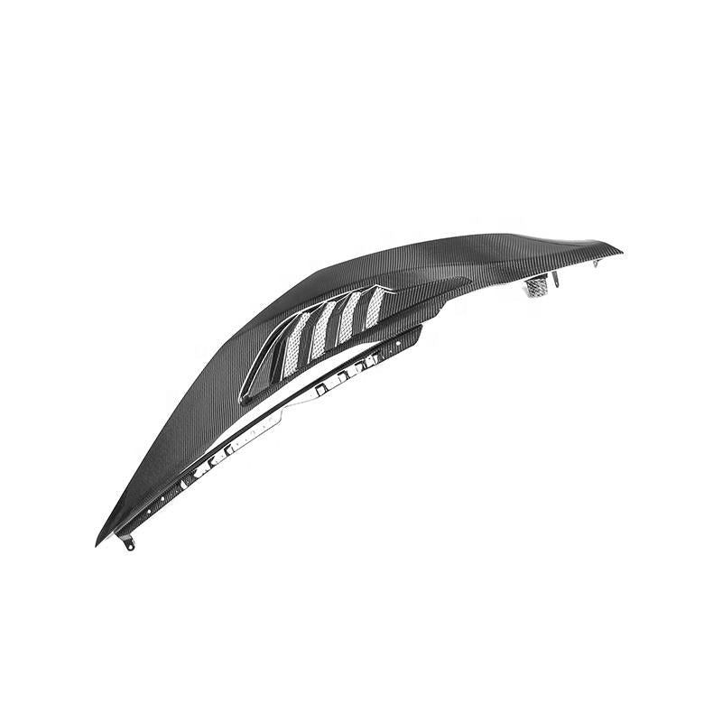 Forza Dry Carbon Front Fenders For Lamborghini Huracan 2014+  Set include: Front Fenders Material: Dry Carbon  NOTE: Professional installation is required during installation