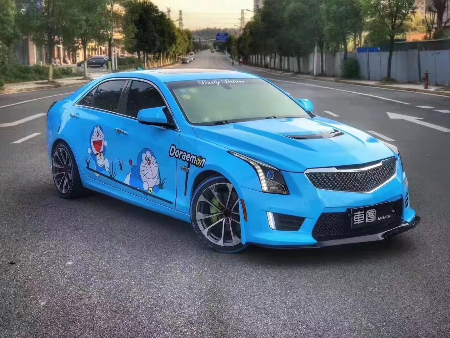 Body Kit upgrade Cadillac CTS to ATSV / V3 2014 - 2020  Set include:    Front bumper Front hood Side fenders