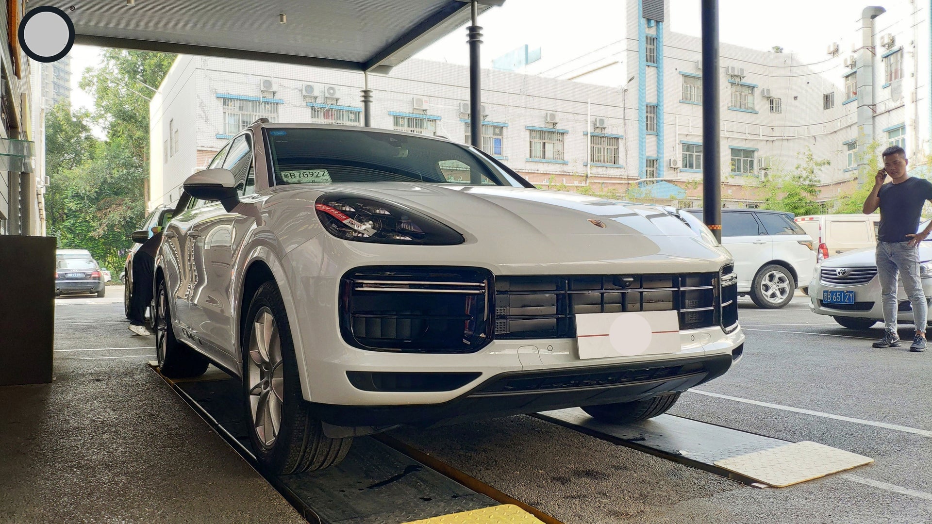 Body Kit 2018 for Porsche for Cayenne 9Y0 9YA Turbo-style