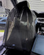 OEM DRY CARBON FIBER SEAT BACK COVER SHELL SKIN TRIM FOR M3 G80 M4 G82 2020+ Set include: Seat Back Cover Shell Skin Trim Material: Carbon Fiber NOTE: Professional installation is required