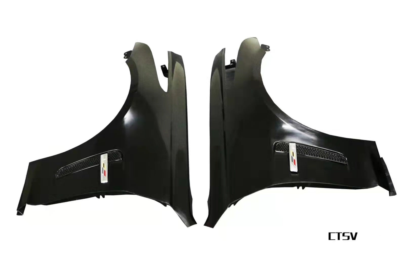 Body Kit upgrade Cadillac CTS to CTS-V 2013 - 2018  Set include:    Front bumper Front hood Side fenders Rear Diffuser Rear spoiler