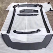 Full body kit HaMann style carbon fiber parts with front lip side skirts rear diffuser for Ferrari California 2008-2014