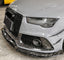 Dry Carbon Fiber body kit Air Inlet Trims For Audi RS7 4G Set include: Air Inlet Trims Material: Carbon Fiber Note: Professional installation is required